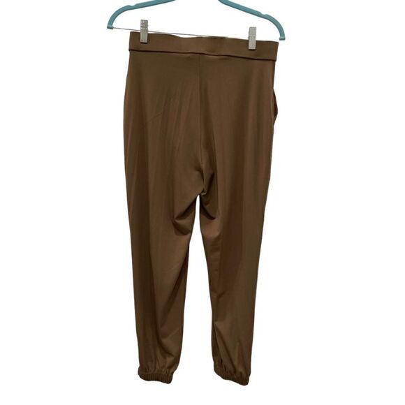 Lisa Rinna Collection Banded Bottom Knit Crop Pants In Dark Taupe.Size XXS - Picture 7 of 15